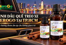 Tinh Dầu Quế Treo Xe HeroGo Tại TP.HCM – Tạo Hương Thơm Ấm Áp Cho Không Gian Ô Tô