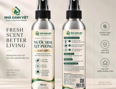 Nước Hoa Xịt Phòng & Ô Tô Nhà Xanh Việt Herogo – Giải Pháp Khử Mùi, Tạo Hương Thơm Cho Không Gian Hiện Đại