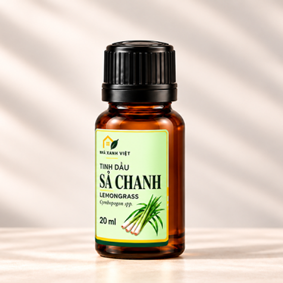 Tinh Dầu Sả Chanh Lemongrass Nhà Xanh Việt – Hương Thảo Mộc Cho Không Gian Sống