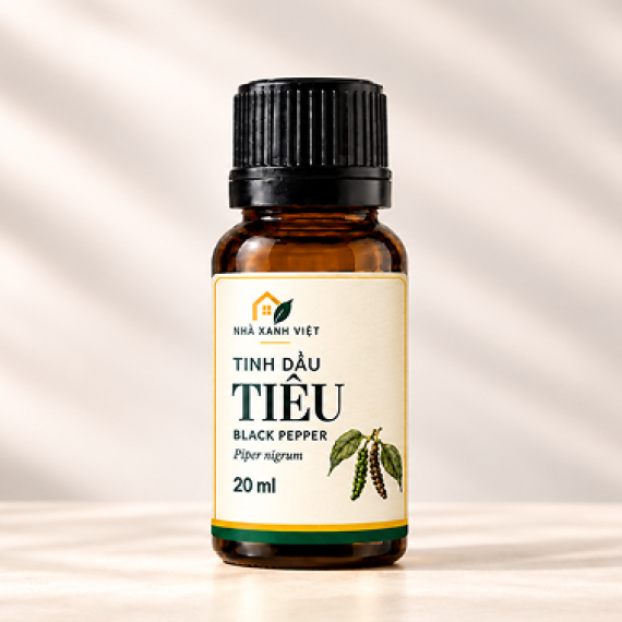 Tinh Dầu Tiêu Black Pepper Nhà Xanh Việt – Hương Gia Vị Cho Không Gian Sống