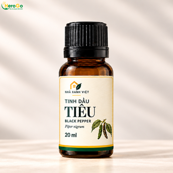 Tinh Dầu Tiêu Black Pepper Nhà Xanh Việt – Hương Gia Vị Cho Không Gian Sống
