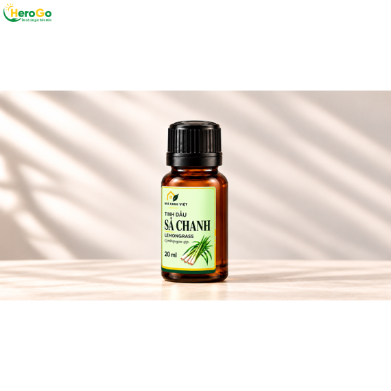 Tinh Dầu Sả Chanh Lemongrass Nhà Xanh Việt – Hương Thảo Mộc Cho Không Gian Sống