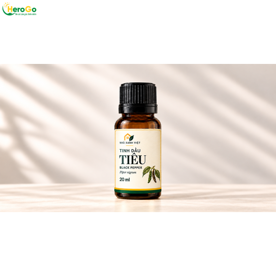 Tinh Dầu Tiêu Black Pepper Nhà Xanh Việt – Hương Gia Vị Cho Không Gian Sống